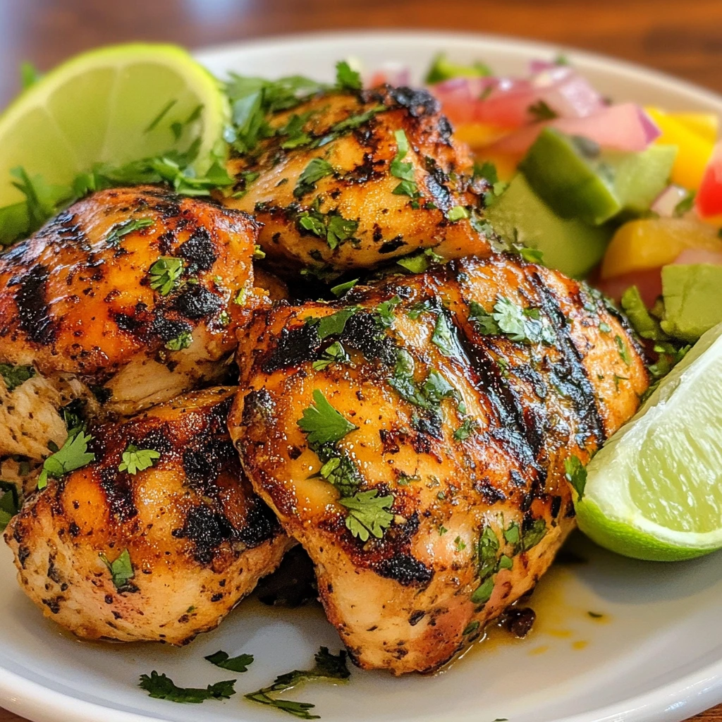 San Antonio grilled Mexican chicken marinade