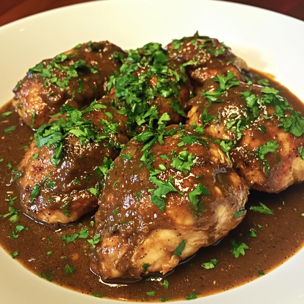 Delicious chicken mole served with rice, topped with a dollop of sour cream, showcasing a rich and flavorful Mexican dish.