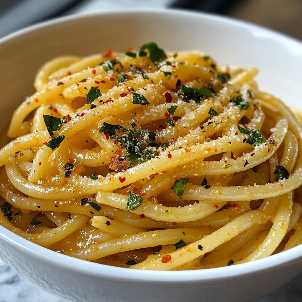 Bowl of ditalini pasta with cherry tomatoes, herbs, and grated Parmesan cheese