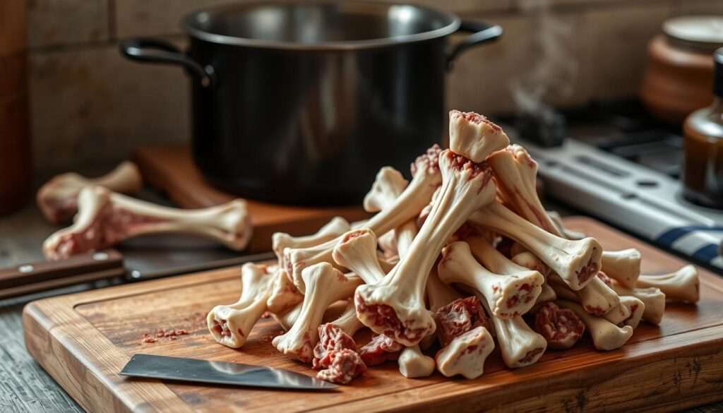 Beef Stock Bones Preparation