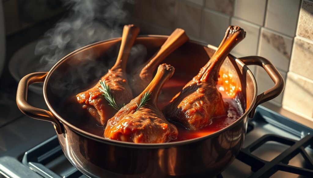 Braising Italian Veal Shanks Technique