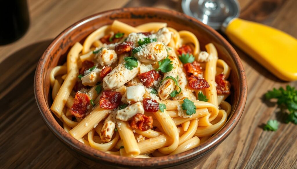 Chicken Carbonara Penne Serving Suggestions