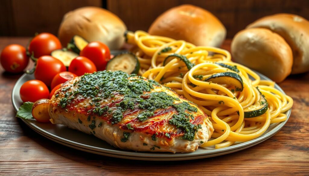 Pesto Chicken Dinner Ideas