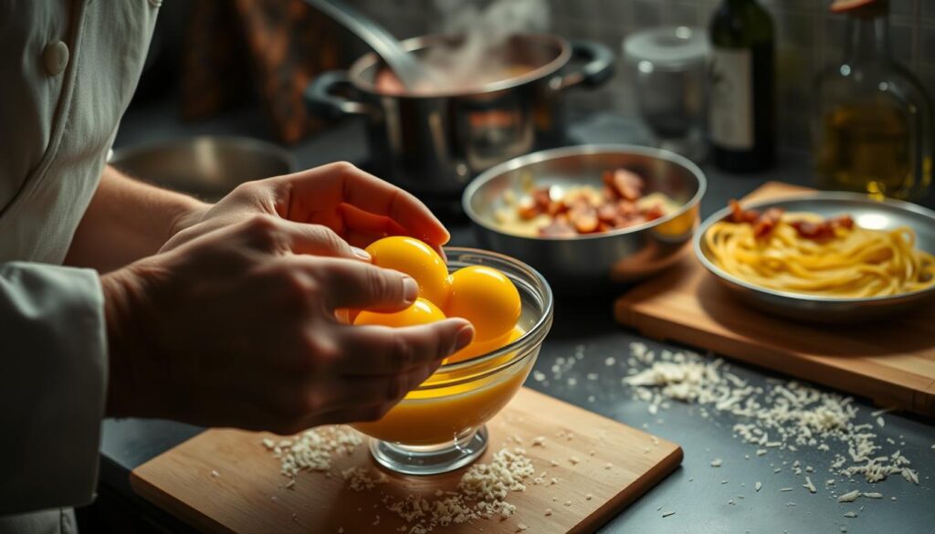 Spaghetti Carbonara Cooking Techniques