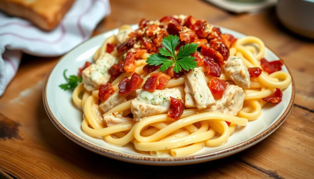 chicken carbonara penne