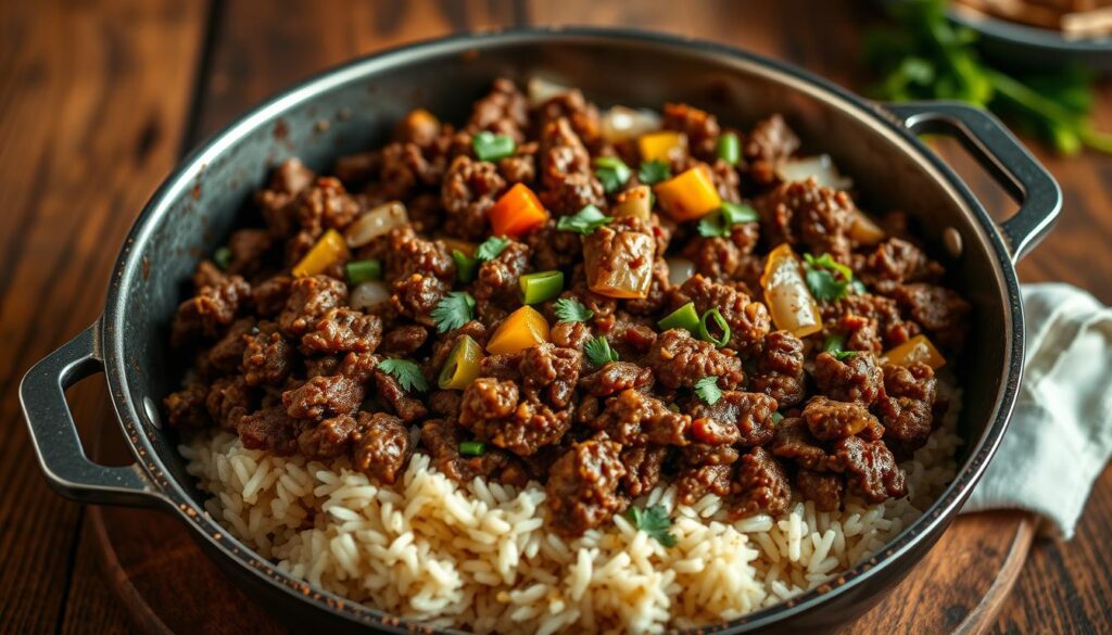 ground beef and rice recipes