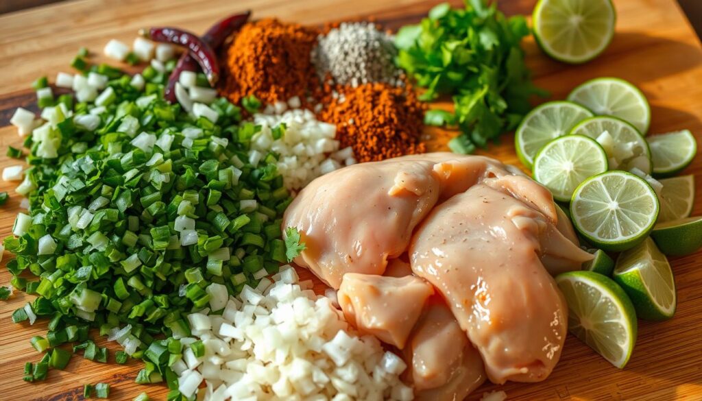 Chipotle Chicken Marinade Preparation