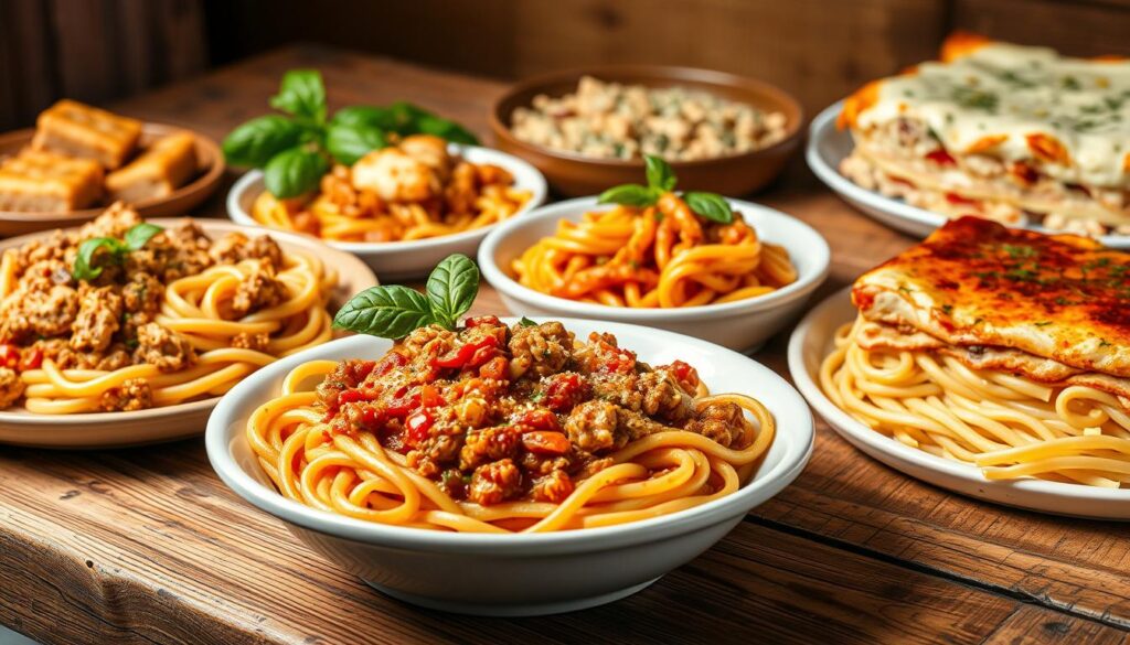 Ground Chicken Pasta Dishes
