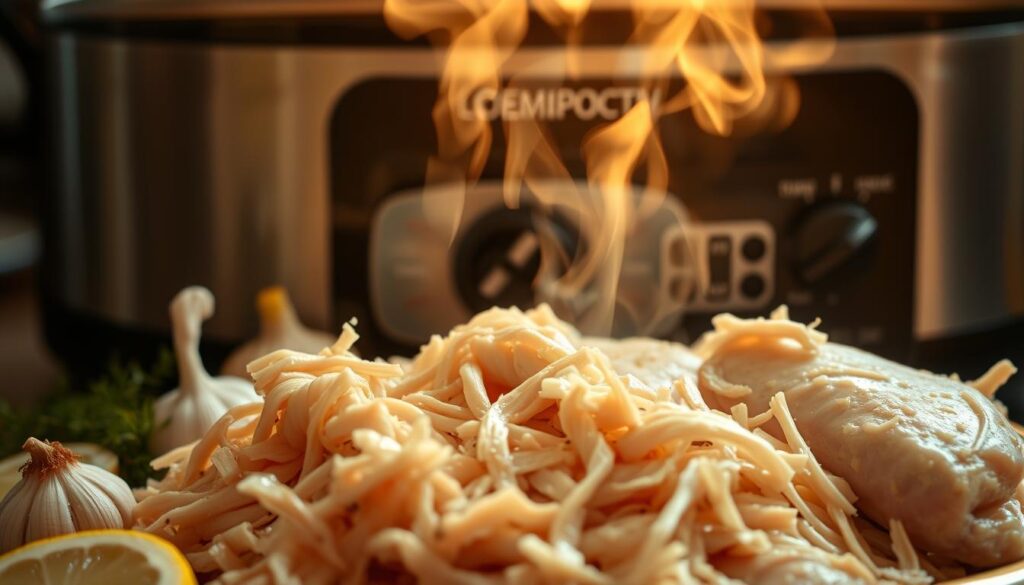 Shredded Chicken Slow Cooker Techniques