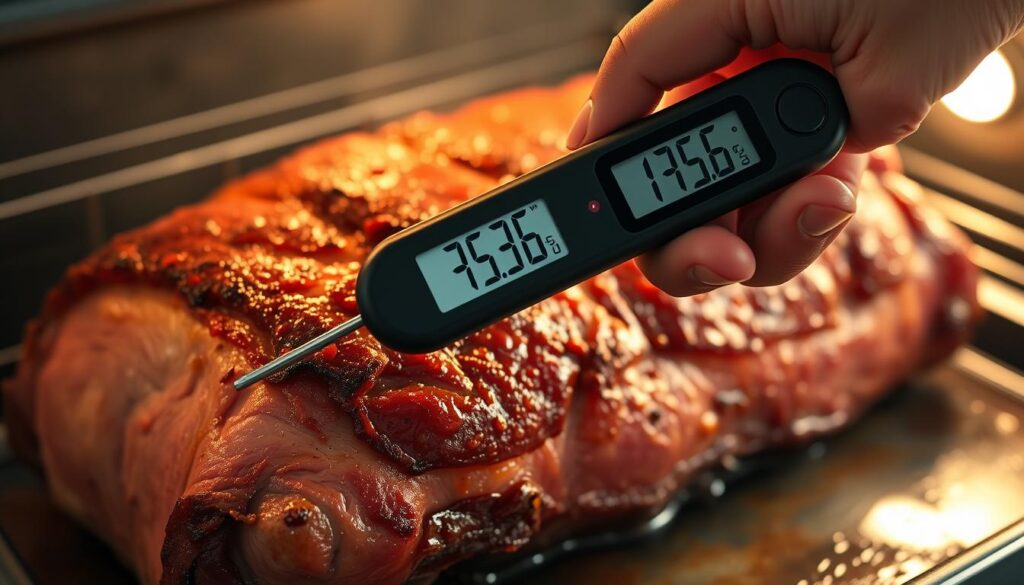 Tender Brisket Cooking Temperature Measurement