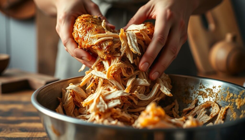 Tender Slow Cooked Chicken Shredding Techniques