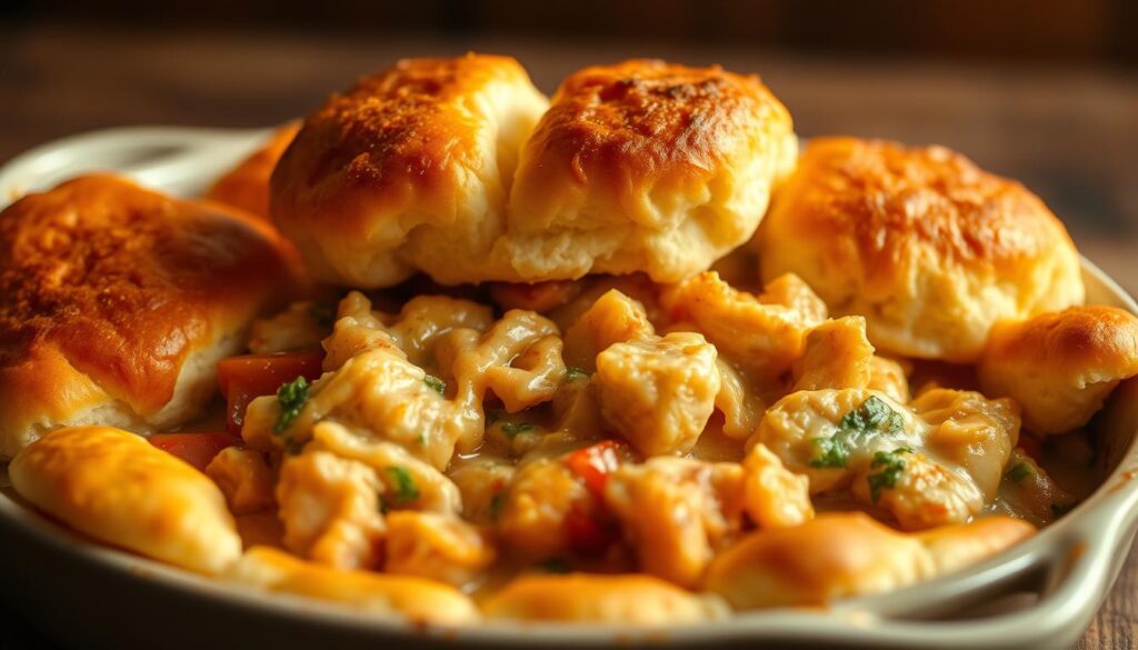 chicken casserole biscuits