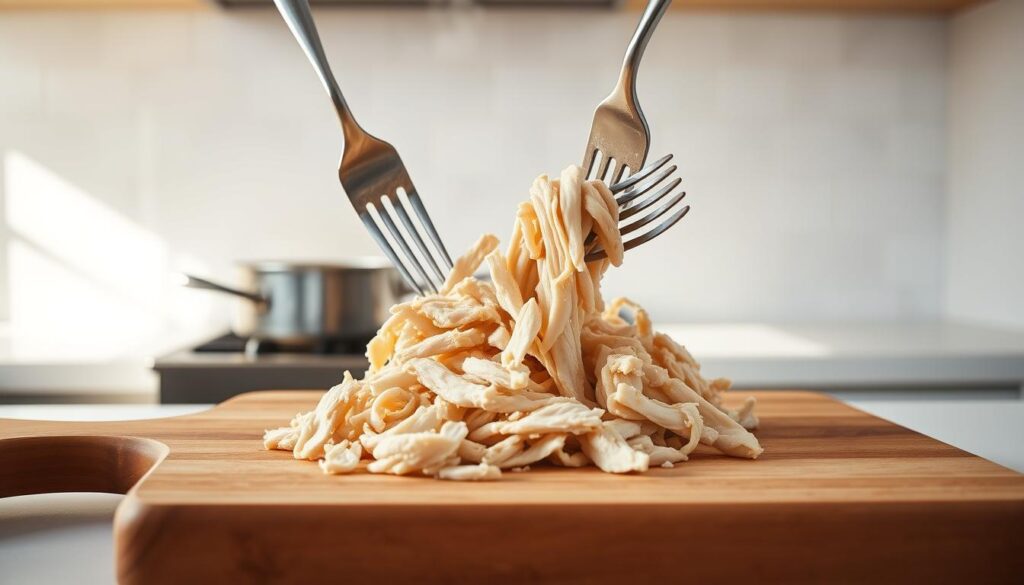 how to cook chicken to shred