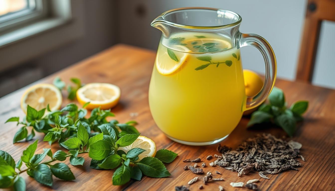 how to make lemon balm drink