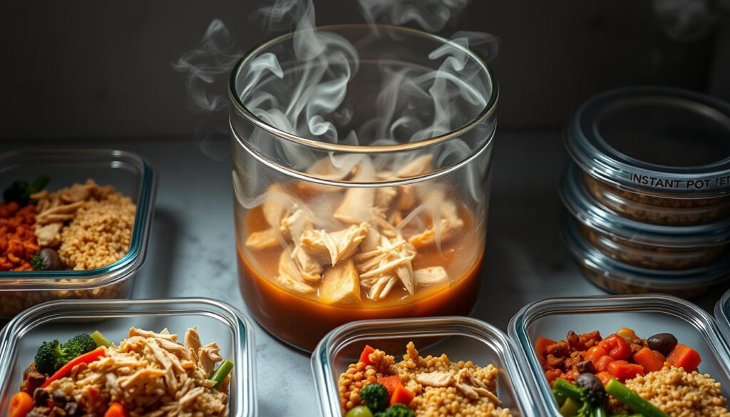 instant pot shredded chicken