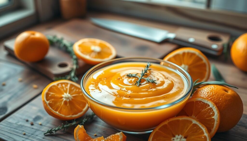 orange sauce