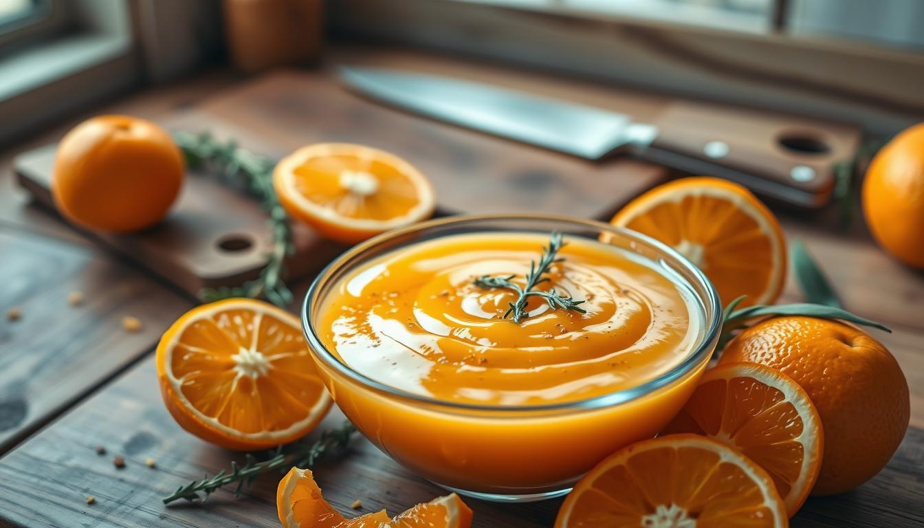 orange sauce