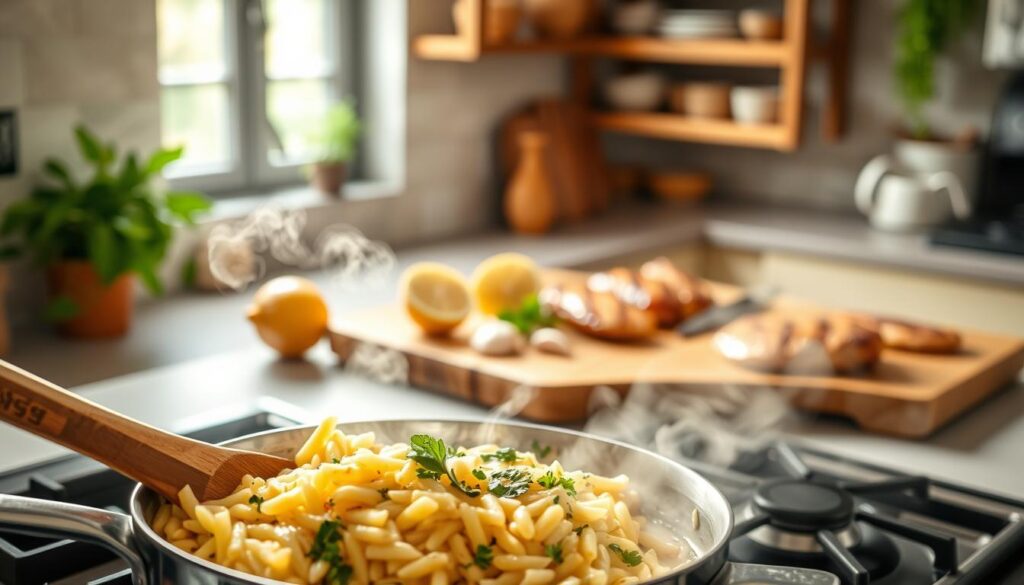 Creamy Orzo Cooking Technique
