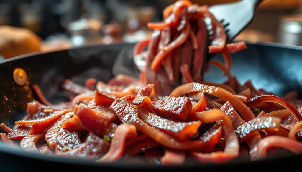 Mongolian Beef Searing Technique Mongolian Beef Searing Technique
