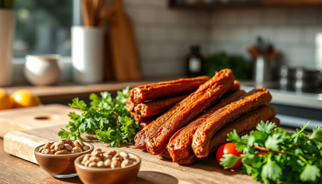 Preservative-Free Venison Meat Sticks Dietary Compatibility