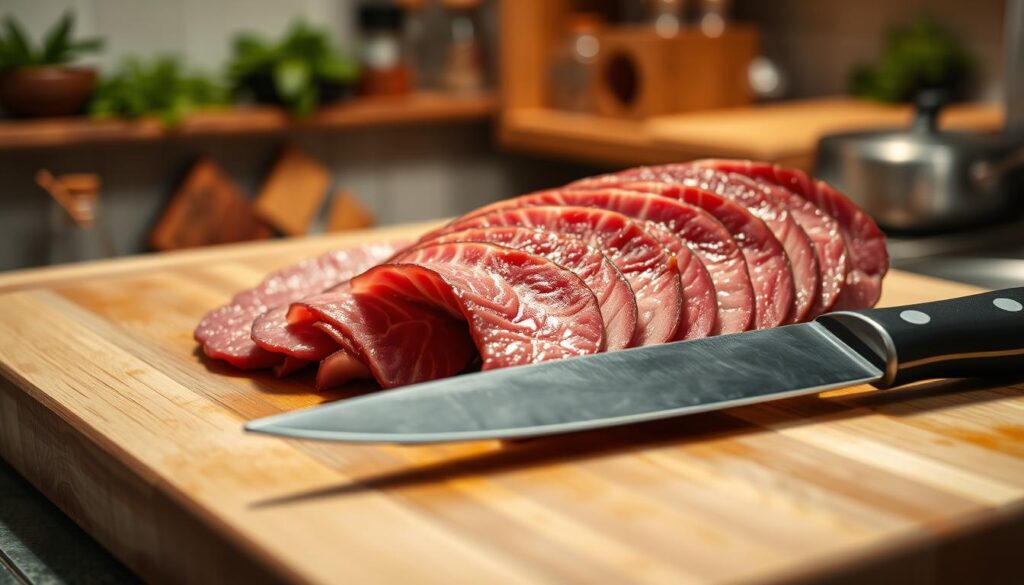 Thin Sliced Beef Technique