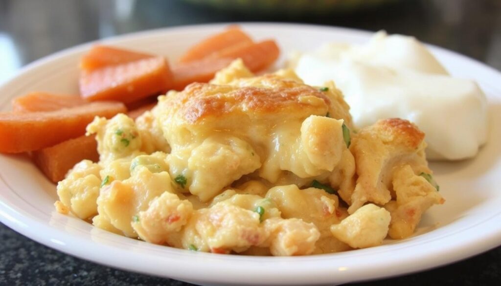 chicken biscuit casserole