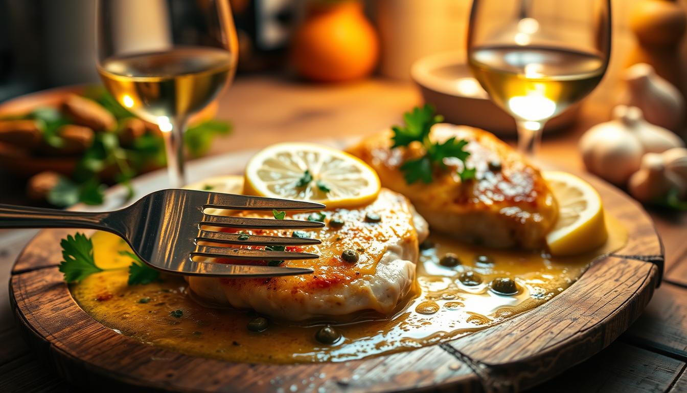 chicken piccata white wine