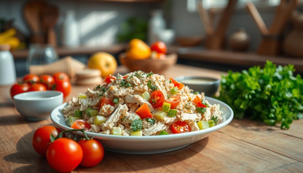 chicken salad using canned chicken