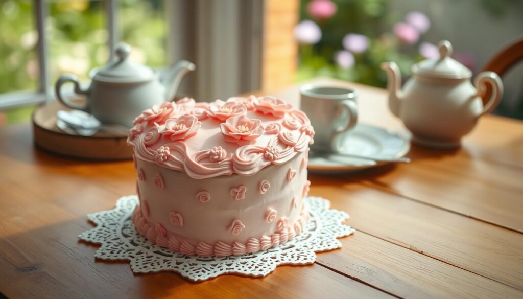 heart shape cake design