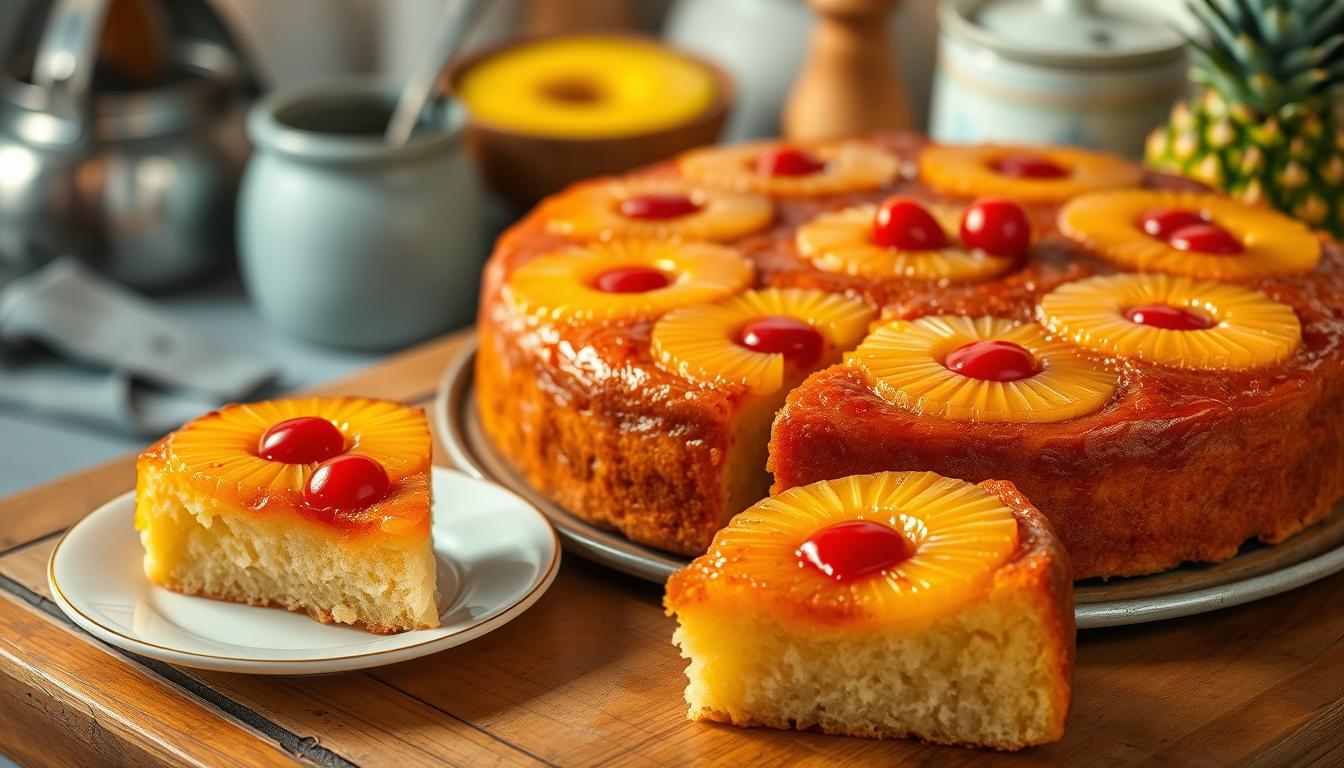 pineapple upside down cake from scratch