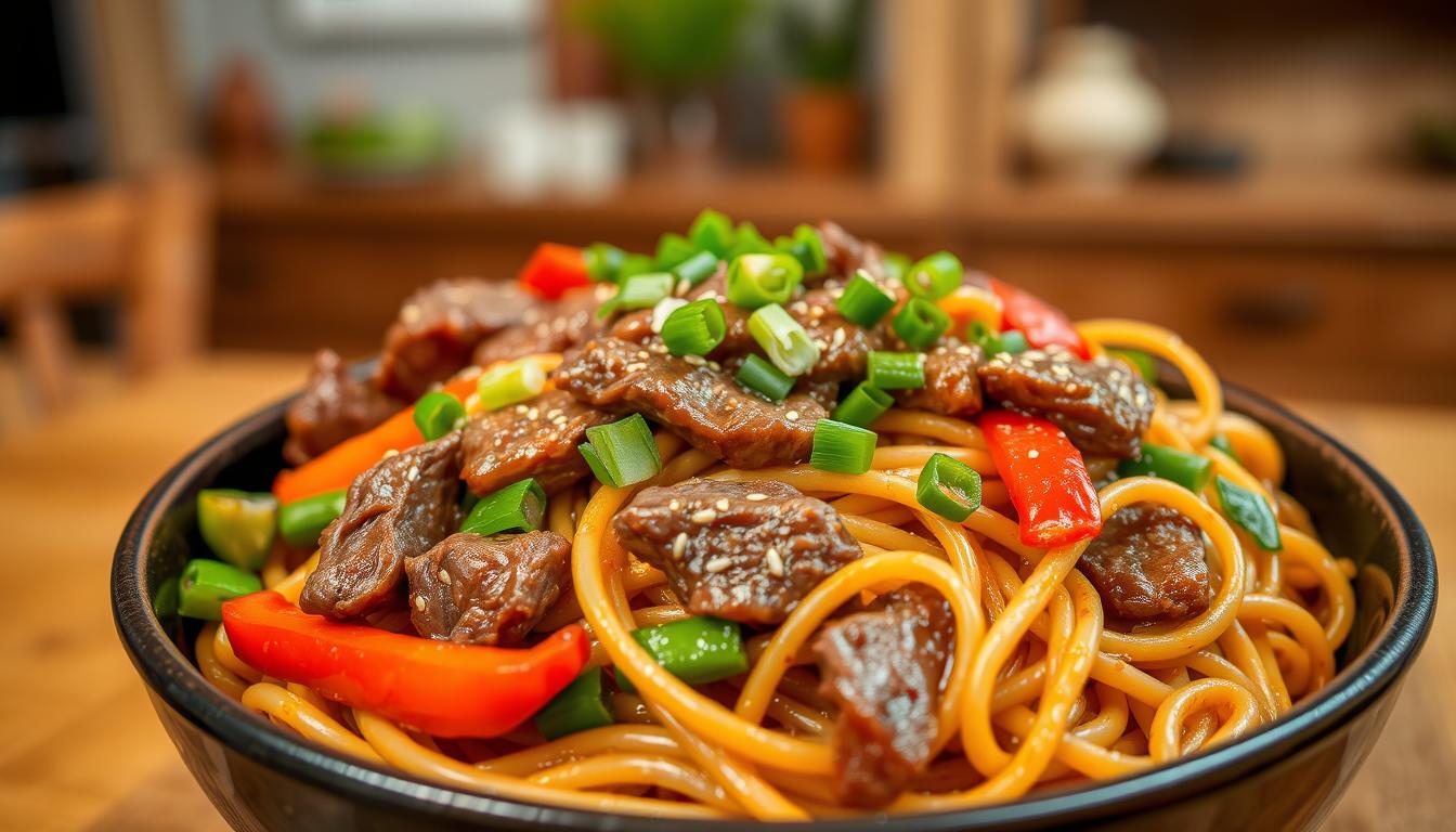 steak lo mein